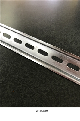 2511120 - ALTECH - Perforated Steel; Term Blk; DIN Rail; 35 mm; 7.5 mm Deep; Length: 1M