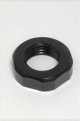 3165 - HEYCO - Black Nylon Locknuts PG 7 Thread