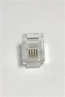 5-641334-3 - TYCO / AMP - 4-Position Modular Plug, AWG 26-28