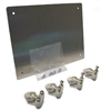 AH108SPK - ATTABOX - 10x8 Aluminum Swing Panel with (4) Swing Panel Mounts