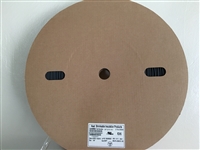 GMT-221S-1/8-0 - GAMMA - 500' Flexible 1/8" 2:1 Black Polyolefin Heat Shrink, (M/23053/5-104)