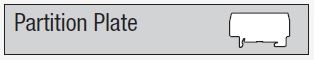 PPCX4/3 - ALTECH - Partition Plate for CX2.5/3
