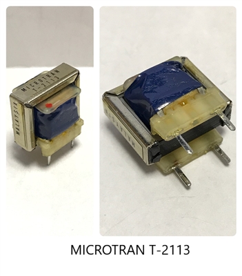 T-2113 - MICROTRAN - Telecommunications Transformer (T2113, 2113)