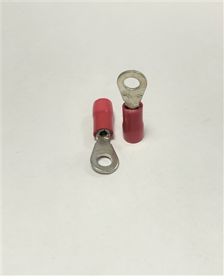 XR1857S - HOLLINGSWORTH - Ring Short Barrel 22-18 Gauge Funnel FIIG #6 Stud Vynyl Insulation Red