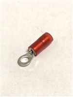 XR1881SN - HOLLINGSWORTH Ring Short Barrel 22-16 Gauge Funnel FIIG #6 Stud Nylon Insulation Red