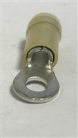 XR5108N - HOLLINGSWORTH - Ring 12-10 Gauge #8 Stud Funnel FIIG Nylon Insulation Yellow