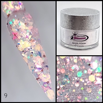 Butterfly Acrylic Glitter 1oz #9