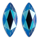 2201 Swarovski MARQUISE (Light Sapphire Shimmer) 14x6mm 2pcs