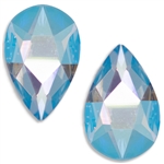 2303 Swarovski PEAR Light Sapphire Shimmer 14x9mm / 2pcs