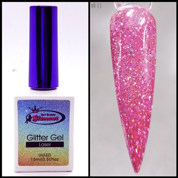 Glamour GLITTER Gel Laser # 11
