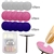 Filing Sanding Bands and Disc BIG white/pink/purple (180) 60pcs