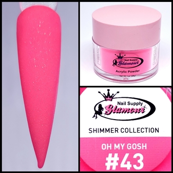 Glamour SHIMMER Acrylic collection OH MY GOSH 1 oz #43