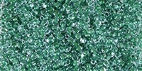 Miyuki 10/0 Triangle Beads 10 Grams 10TR1117 ICL Clear/Hunter Green