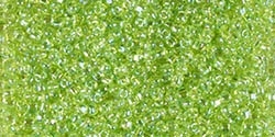 Miyuki 10/0 Triangle Beads 10 Grams 10TR1153 TR Lime Green
