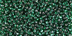 Miyuki 10/0 Triangle Beads 10 Grams 10TR1806 TSL Emerald Green