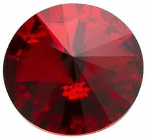 Swarovski 18mm Rovoli - 112218SCRLT - Scarlet - 1 Rivoli