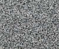 11/0 11CZ131-98530 Crystal Silver Rainbow Czech Seed Beads - 10 Grams
