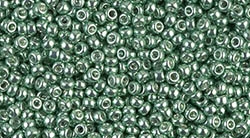 11/0 11RR1074 GA Green Miyuki Rocailles 10 Grams