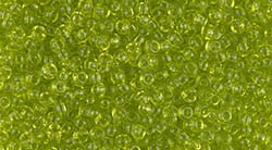11/0 11RR0143 T Lime Green Miyuki Rocailles