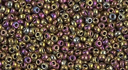 11/0 11RR188 Metallic Purple Gold Iris Miyuki Rocailles 1 Gram