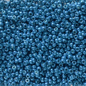 11/0 11RR5114 - Duracoat Galvanized Dark Capri Blue Miyuki 11/0 Rocailles - 10 Grams