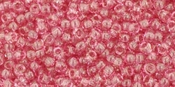 11/0 Toho 11TO621 Round Transparent French Rose - 10 Grams