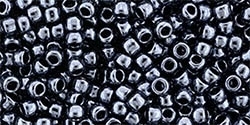 11/0 Toho 11TO81 Round Metallic Hematite - 10 Grams