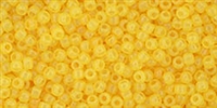11/0 Toho 11TOYPS0027 Round HYBRID ColorTrends : Milky - Primrose Yellow - 10 Grams