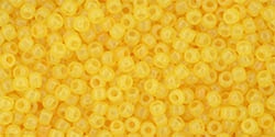 11/0 Toho 11TOYPS0027 Round HYBRID ColorTrends : Milky - Primrose Yellow - 10 Grams