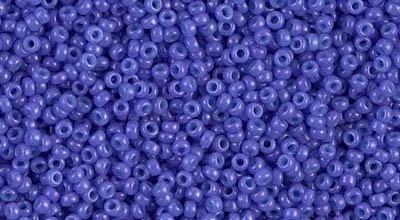 10g Miyuki Rocaille Seed Beads 15RR1486 Dyed Opaque Purple