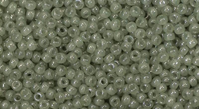 10g Miyuki Rocaille Seed Beads 15RR2375 Translucent Sage