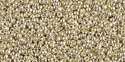 [ 8-3-F-3 ] 10g Miyuki Rocaille Seed Beads 15RR4201 Duracoat Galvanized Silver