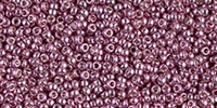 10g Miyuki Rocaille Seed Beads 15RR4218 Duracoat Galvanized Dusty Orchid