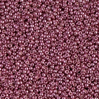 10g Miyuki Rocaille Seed Beads 15RR4219 Duracoat Galvanized  Magenta