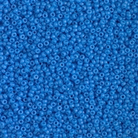 15/0 15RR4484 Duracoat Opaque Dyed  Cornflower Blue -  Miyuki Rocailles 10 Grams