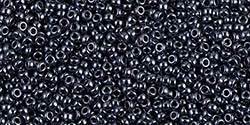 10g Miyuki Rocaille Seed Beads 15RR0451 M Hematite