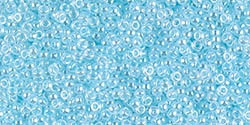 10g Miyuki Rocaille Seed Beads 15RR0522 C Pale Blue