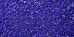 10g Miyuki Rocaille Seed Beads 15RRH0484 Hex OPR Purplish Blue