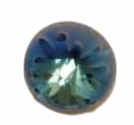 Swarovski 10mm Faceted Sea Urchin Foil Back - 169510BERBL Bermuda Blue - 1 Crystal