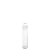 Value Pack 2.5 inch bead tubes with hanging tops - 100 Count
