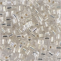 Miyuki Square 3MM Beads 3SB1 TSL Clear