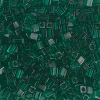 Miyuki Square 3MM Beads 3SB147 T Emerald