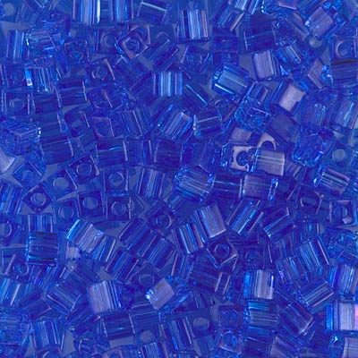 Miyuki Square 3MM Beads 3SB150 T Sapphire Blue