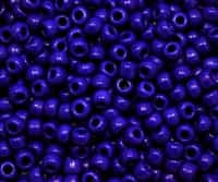 3/0 Toho 3TO48 - Opaque Navy Blue Round  Seed Beads - 10 Grams
