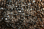 Miyuki Square 4MM Beads 4SB1106 ICL Clear/Black