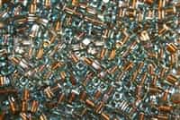 Miyuki Square 4MM Beads 4SB2642 ICL Blue/Bronze