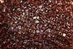 Miyuki Square 4MM Beads 4SB2647 ICL Lt.Rose/Dark Amethyst