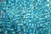 Miyuki Square 4MM Beads 4SB2651 ICL Blue/Light Blue