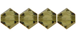 4mm Swarovski Crystal  Bicone Crystals 25 count