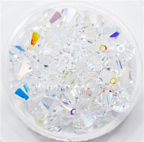 532808CRYAB - 8mm Swarovski Crystal AB - 1 count